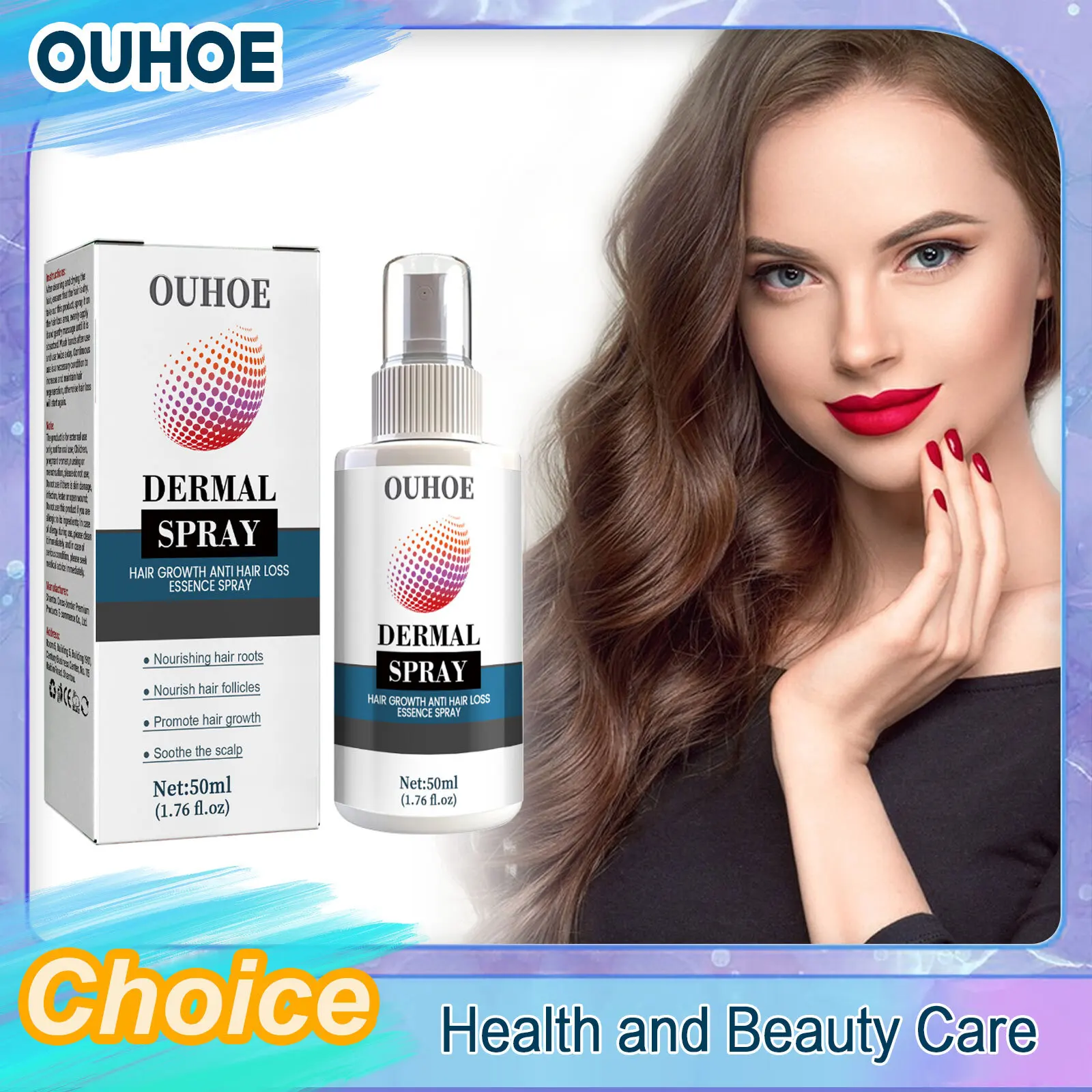 

Tight Hair Essence Anti Hair Loss Spray Soothe Dense Nourishing Repair Scalp Hair Follicle Promote Growth Treatment Serum Liquid