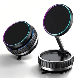 15W Universal Car Magnetic Phone Wireless Charging Holder Foldable Mirro Gym Bracket for Iphone 16 15 14 13 12 Pro Max Samsung