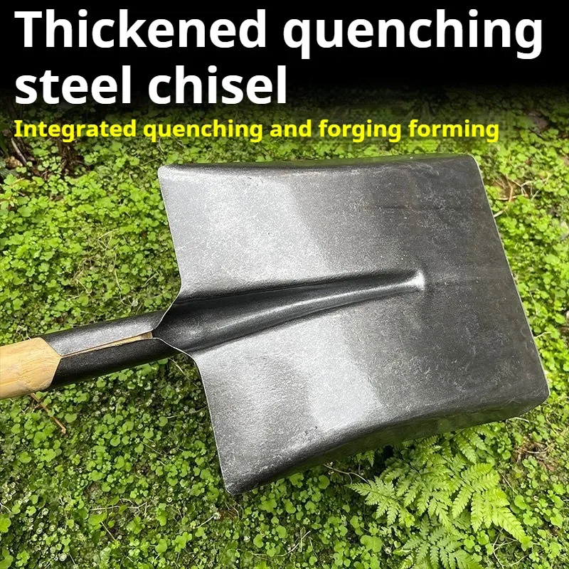 Lightweight Portable Gardening Spade Convenient Thickened Vehicle-mounted Snow Shovel Outdoor Multifunctional Garden Tools