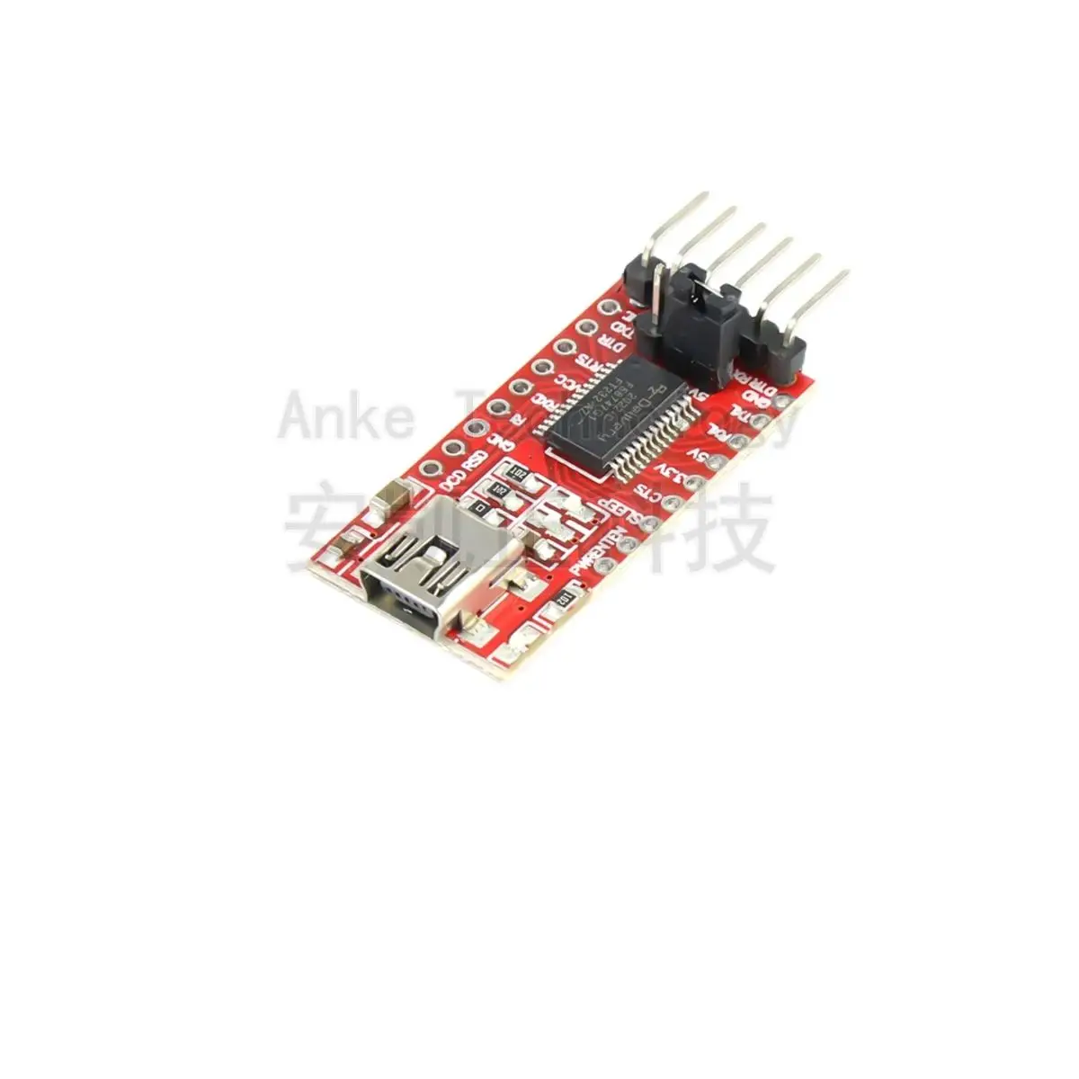 

Модуль FT232RL, USB-порт TTL с последовательным портом, поддерживает 3,3 В/5 В, кабель загрузки программатора STC, мини-интерфейс