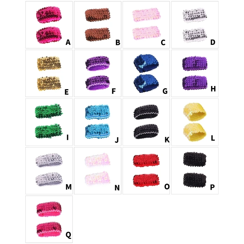 X6he lung linh sequins Cuffs Fingless ARM Sleeeve For Women and Girl Dance Trang phục