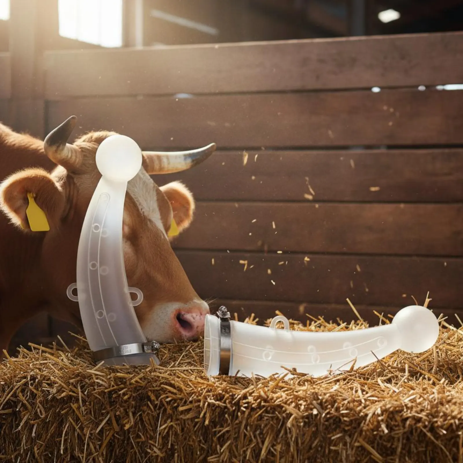 

Silicone Cow Bovine Protrusion Cover Secure Clamp Cow Bovine Protrusion Cover Long-Lasting Flexible for Farm, Ranch