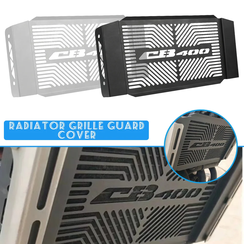 

For HONDA CB400 SF VTEC CB400SF CB 400 VTEC CB400/SF Motorcycle Accessories Aluminium Radiator Grille Guard Cover Protection