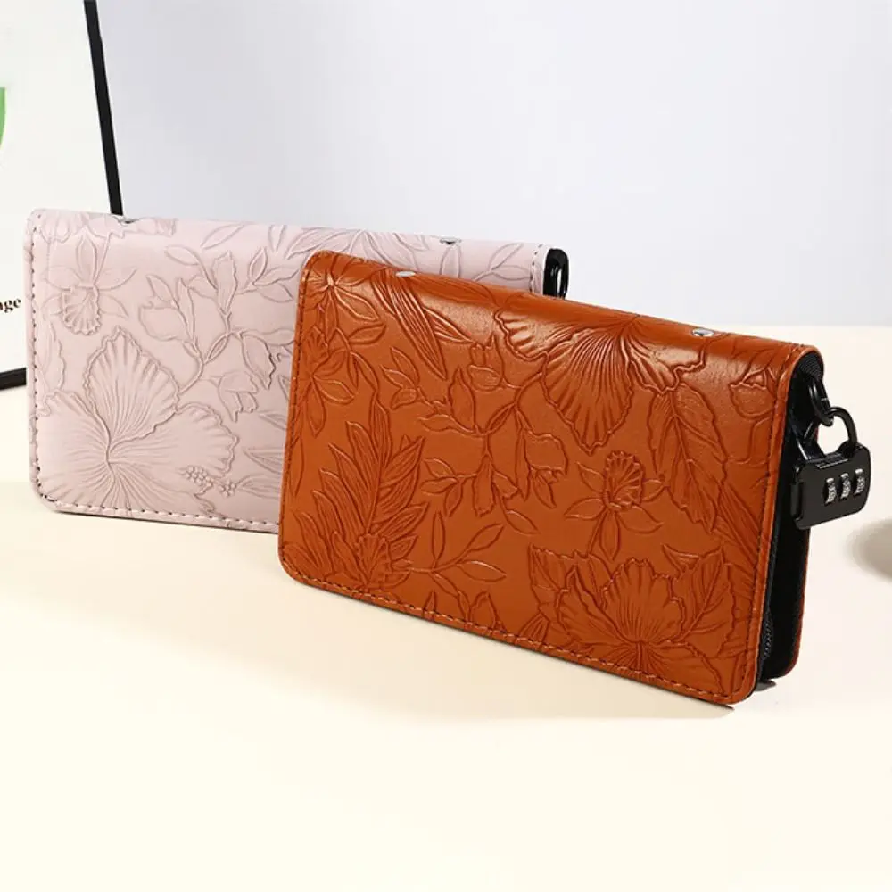 PU Leather Saving Money Binder Budget Planner Wallet Storage Planner Organizer Cash Envelopes Savings Handbook Account Book