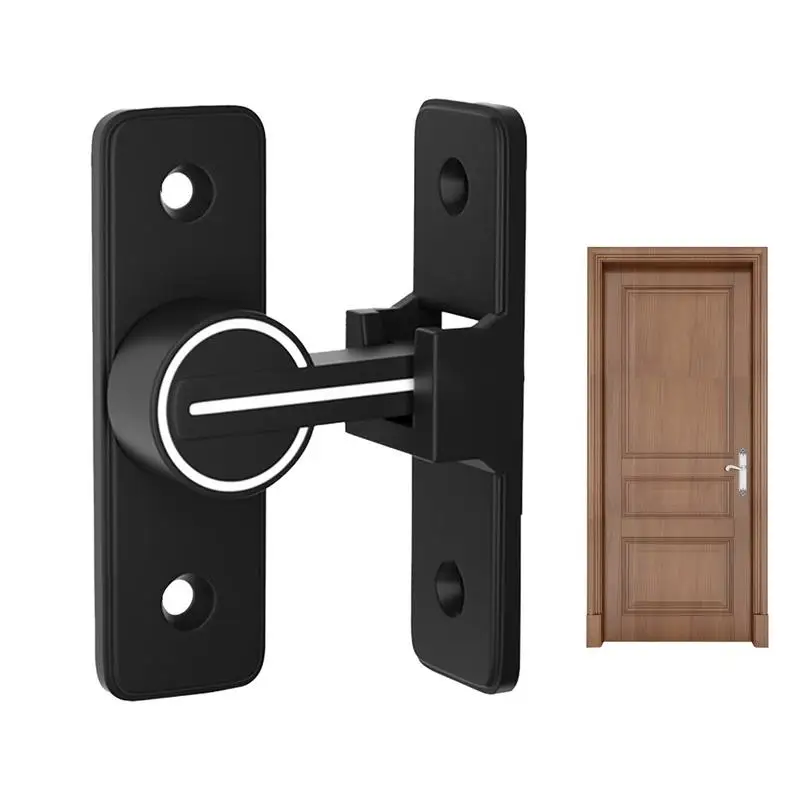 Latch for Door Security Latch Night Heavy-Duty Door Locks Anti-Burglary Home Defender Wear-Resistant Reinforcement Lock