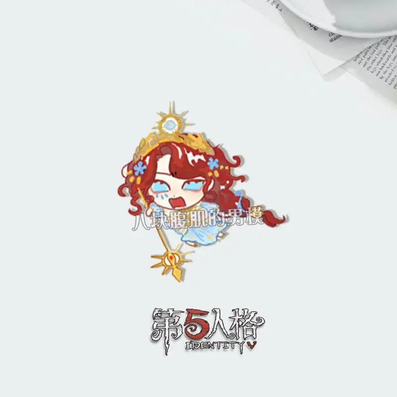 Emil Emma Woods Aesop Carl Demi Bourbon Patricia Dorval Helena Adams Tracy Reznik Identity V Cosplay Anime Button Brooch Badge