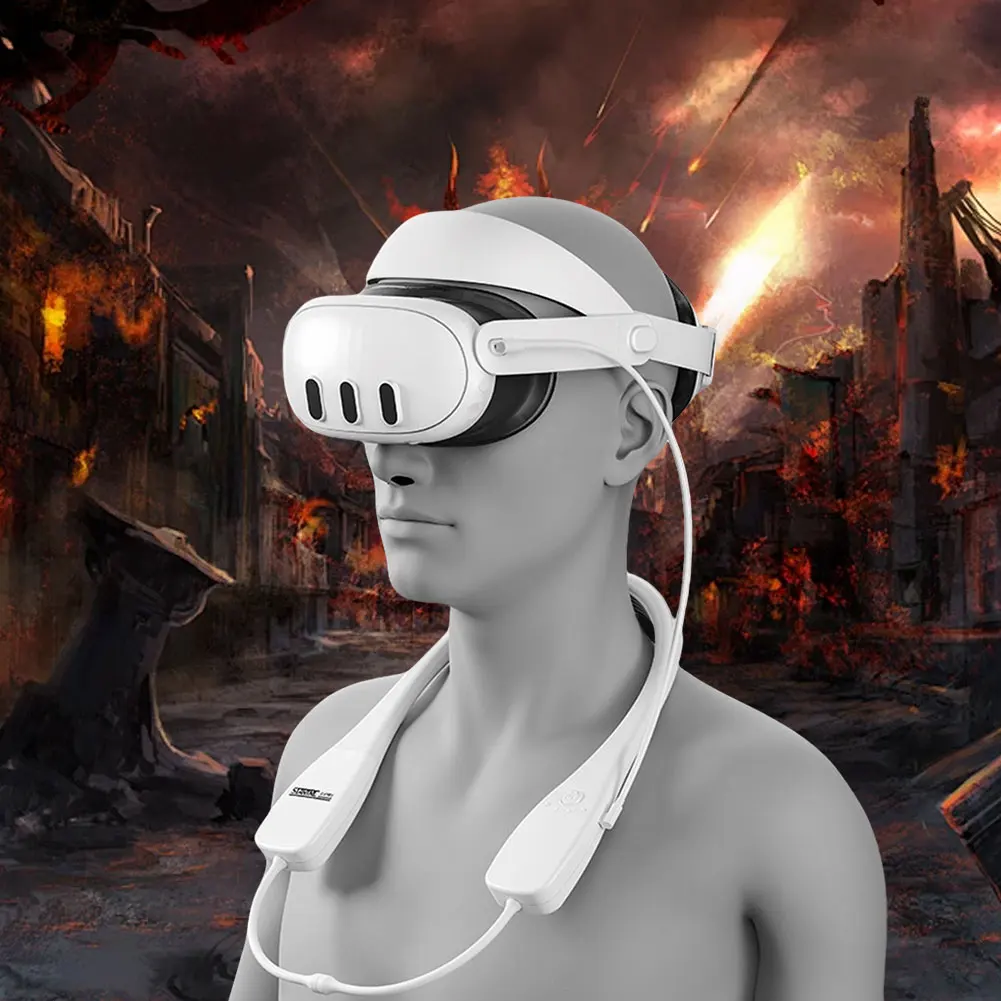 สายรัดศีรษะแบบปรับได้ Comfort ช่วยลดแรงดันของหัวที่คาดศีรษะสายรัดหัวกะทิสำหรับชุดหูฟัง Meta Quest 3 VR