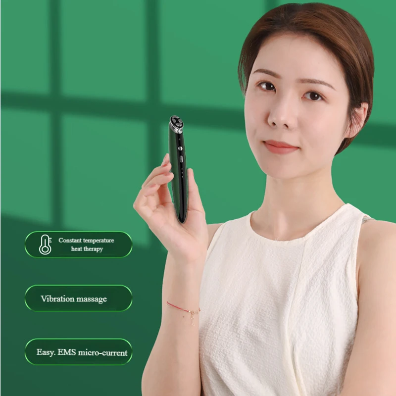 

Handheld Heated Eye Massager, Portable with Soothing Warmth & Vibration for Relaxation and Reducing Tiredness