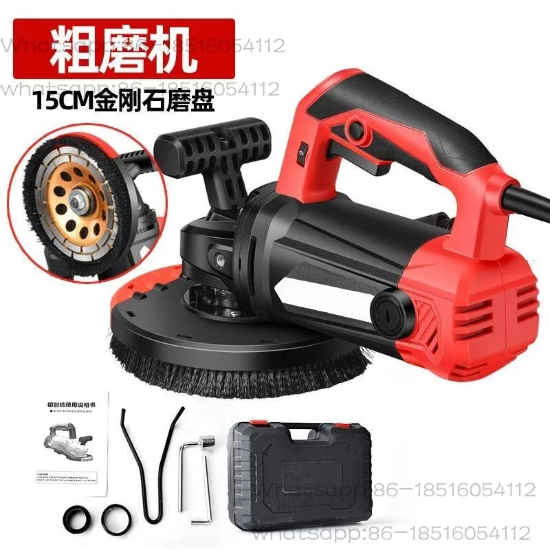 coarse planer, wall grinder putty electric dust-free concrete cement floor
