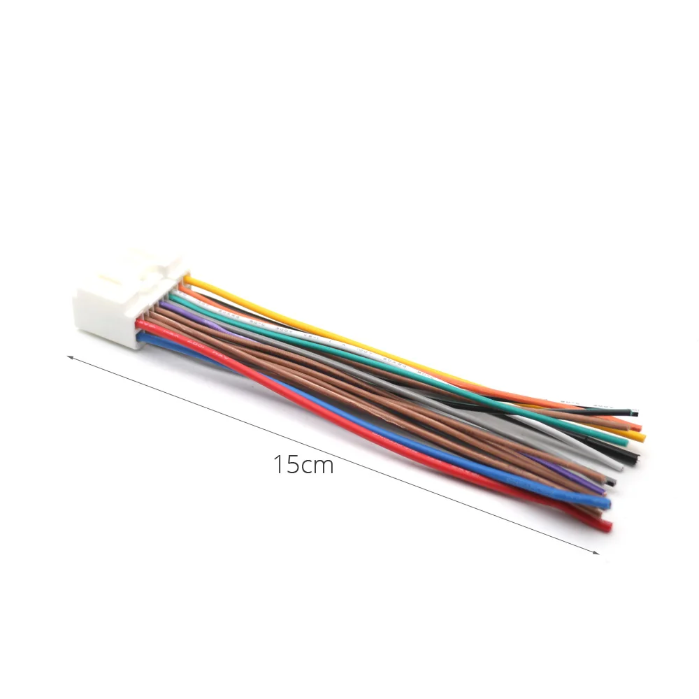 tomzz Audio 7337-001 T-Cable ISO Compatible con Mitsubishi Pajero Outlander ASX a Partir de 2007 para la alimentación en Manos Libres ISO Amplificador para THB Parrot Dabendorf i-sotec Match