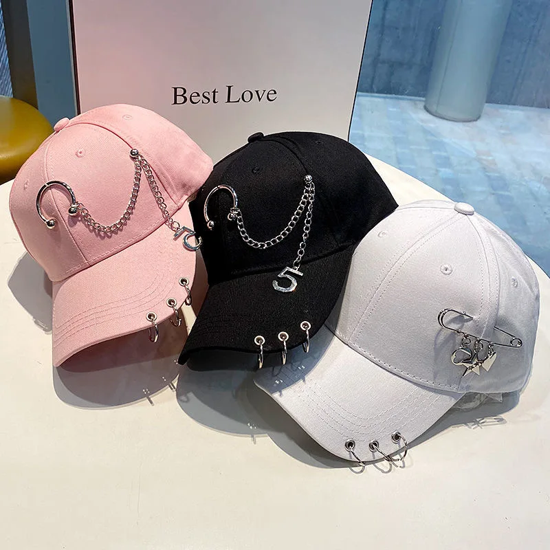 Spring and summer lightweight board sunscreen baseball cap, popular for men and women, hanging ring hat, casual sun hat