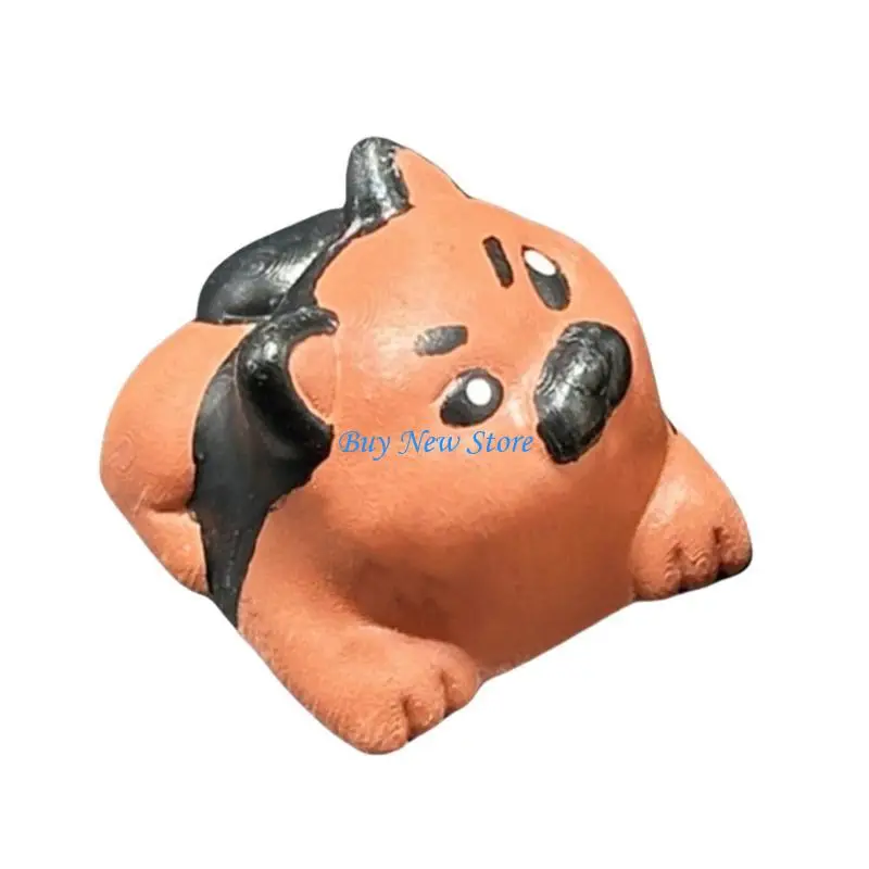 

20CE Resin Keycap Resin Dog Keycap 1PC For Office Gaming And Programming Long Use and Wide Compatibility