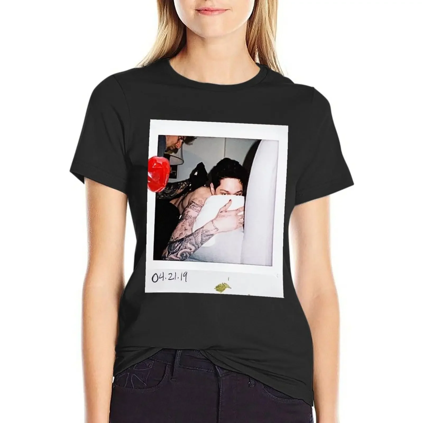

Pete Davidson T-Shirt quick-drying summer clothes kawaii clothes Women's tee shirt
