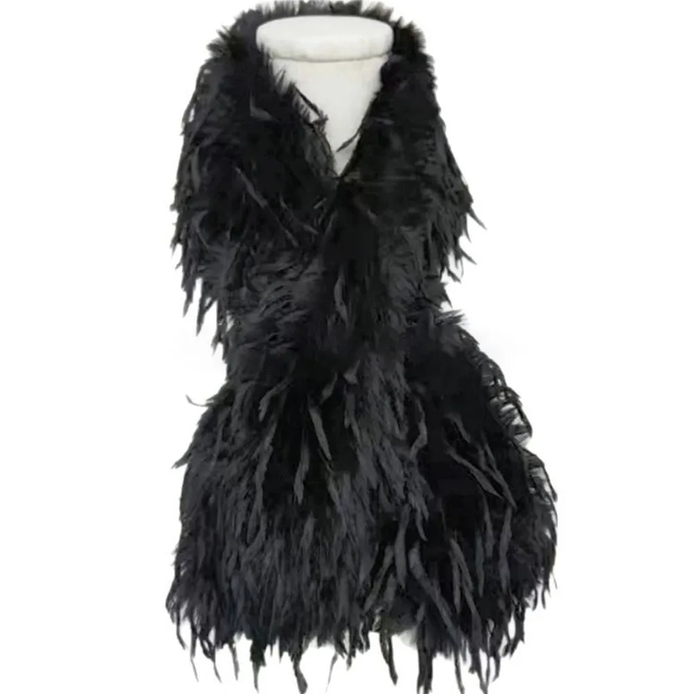 

Fashionable Thick Fluffy Plush Long Strip Scarf 90cm/180cm Luxury Y2K Girl Scarf Solid color Women's Scarf Party