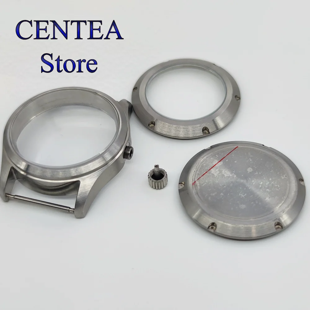 RICHUS 36mm or 39mm Watch Case Silver Black Rose Gold Watch Case Sapphire Glass Case fit NH35 NH34 NH36 ETA2824 PT5000 Movement