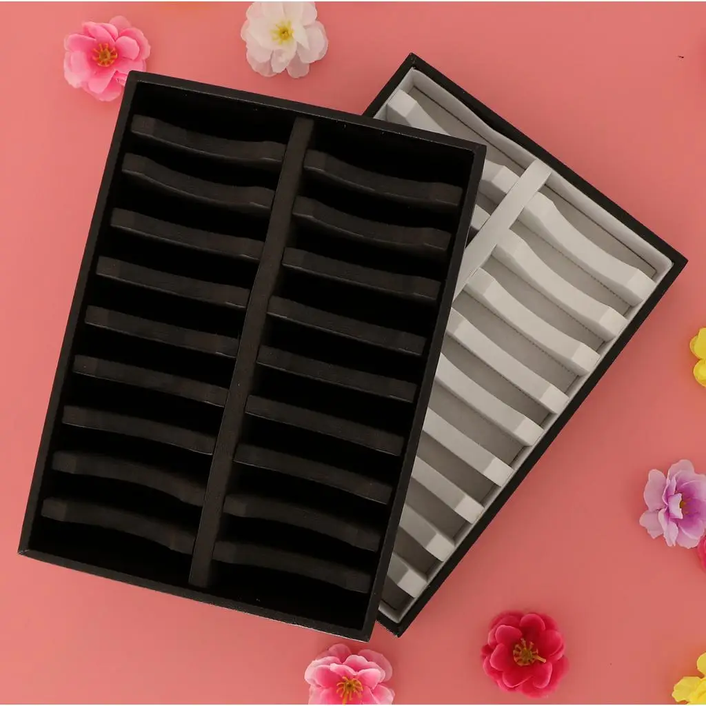 

Bangle Bracelet Trays PU Box Slot Inserts for Jewelry Display Holder