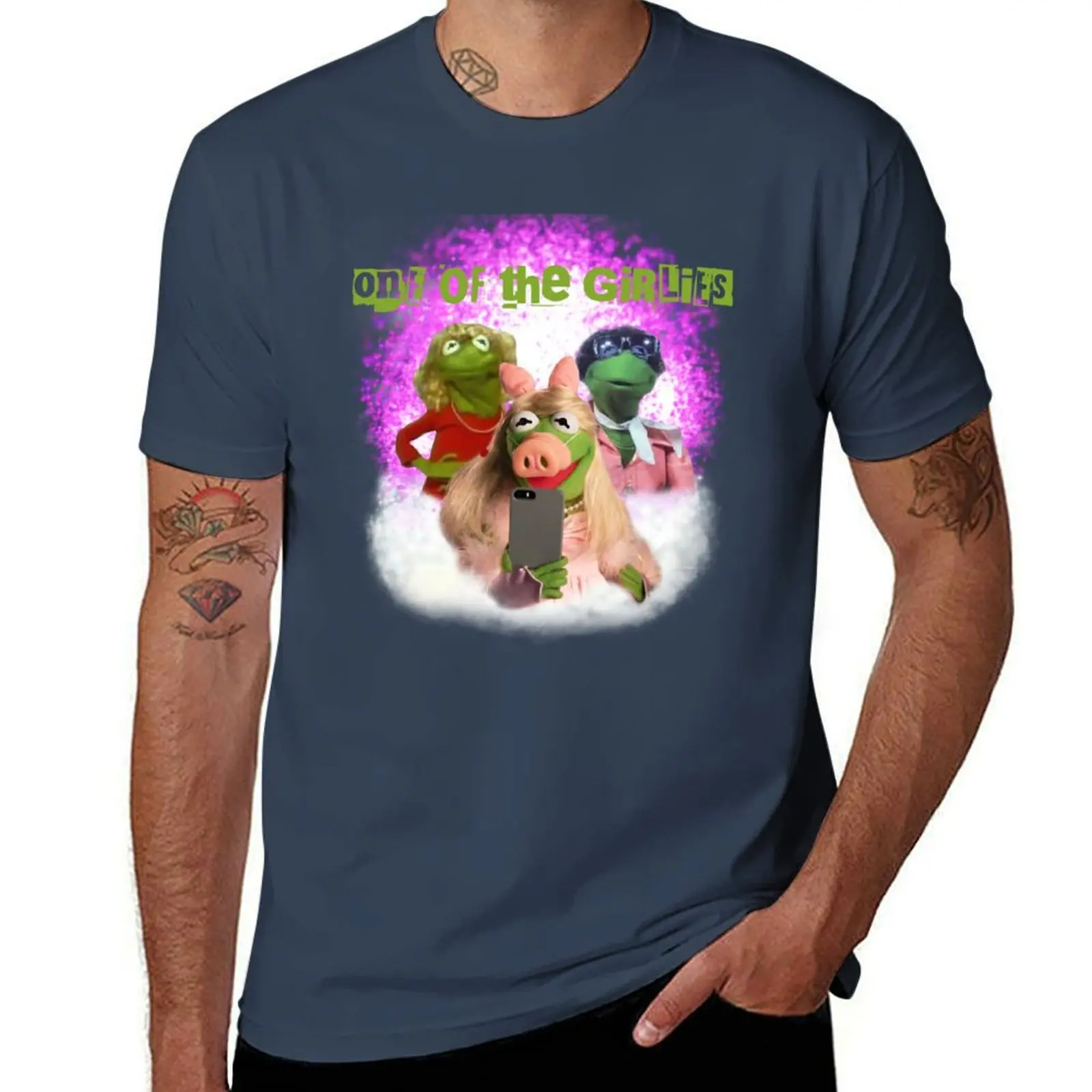 

One of the girlies Kermeena / Kermit T-Shirt boys animal print cheap stuff tops t shirts for men pack