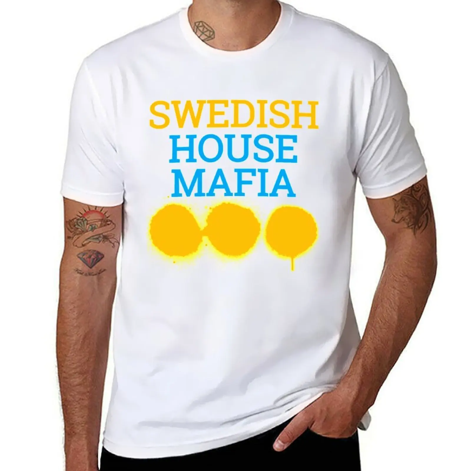 Camiseta de regalo de la Mafia de la casa sueca, camiseta para hombre, camisetas de anime de diseñador para hombre, camiseta