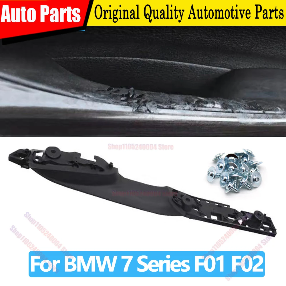Premium LHD RHD Door Pull Handle Assembly Front Rear For BMW 7 Series F01 F02 730 735 740 745 750 760 Interior Part