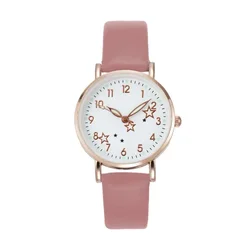 Luminous Quartz Women Watch Female Students Temperament Cute Watch Stainless Steel Dial Female Clock No Bracelet Relogio Mujer