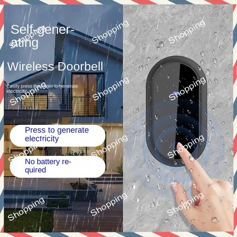 M20K Wireless Doorbell Waterproof Smart Doorbell IP68 Home Door Bell Intelligent 4-Level Volume Control 38 Songs