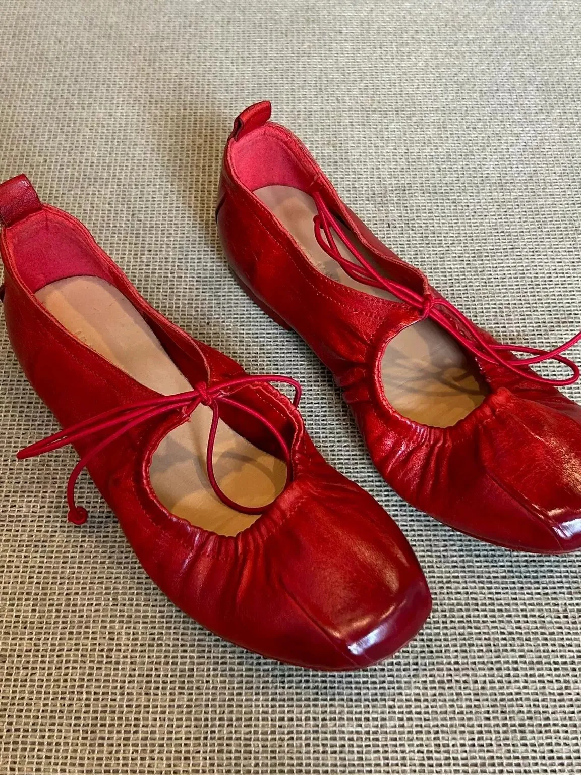 retro-leather-ballet-flats-women's-soft-sole-round-toe-red-slip-on-flat-mary-jane-shoes-summer-fashion-single-shoes