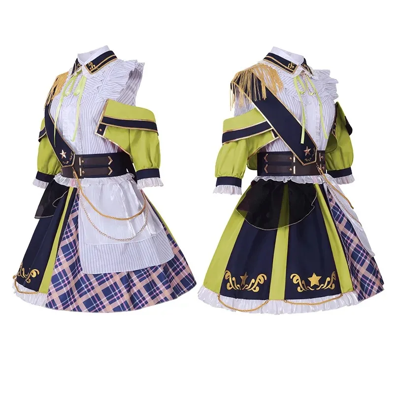 أريما كانا روبي هوشينو MEM أزياء تنكرية عسكرية لوليتا أيدول عرض مسرحي زي أنيمي أوشي نو كو كرنفال بدلات الحفلات