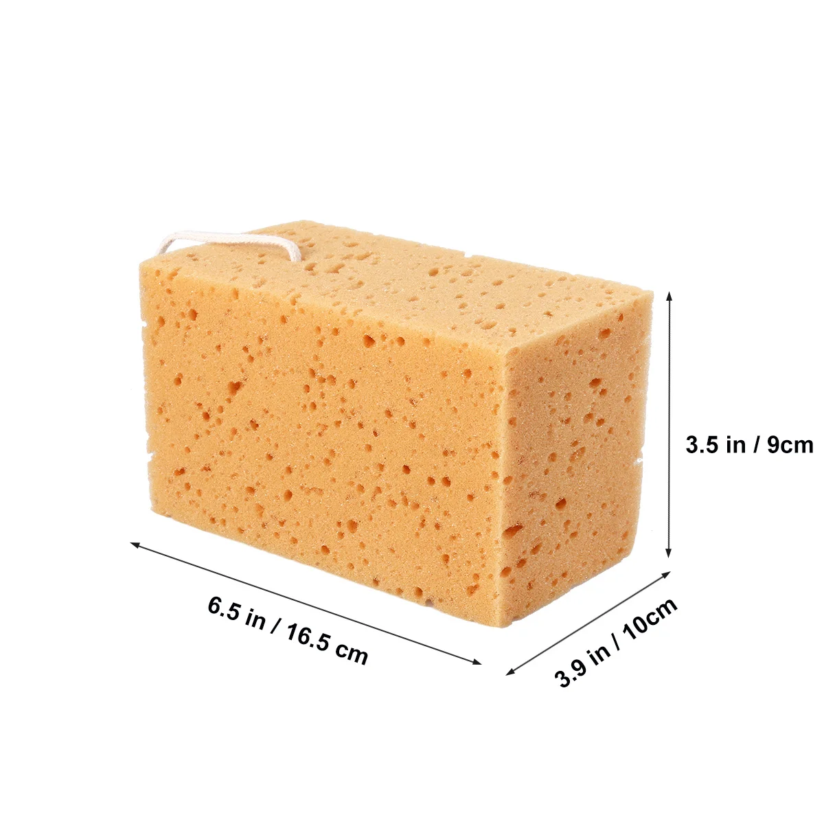 إسفنجة غسيل السيارات أصفر ناعم ماص سهل التنظيف قوي لامتصاص الماء خالية من الخدش إسفنجة تنظيف السيارات سريعة الجفاف
