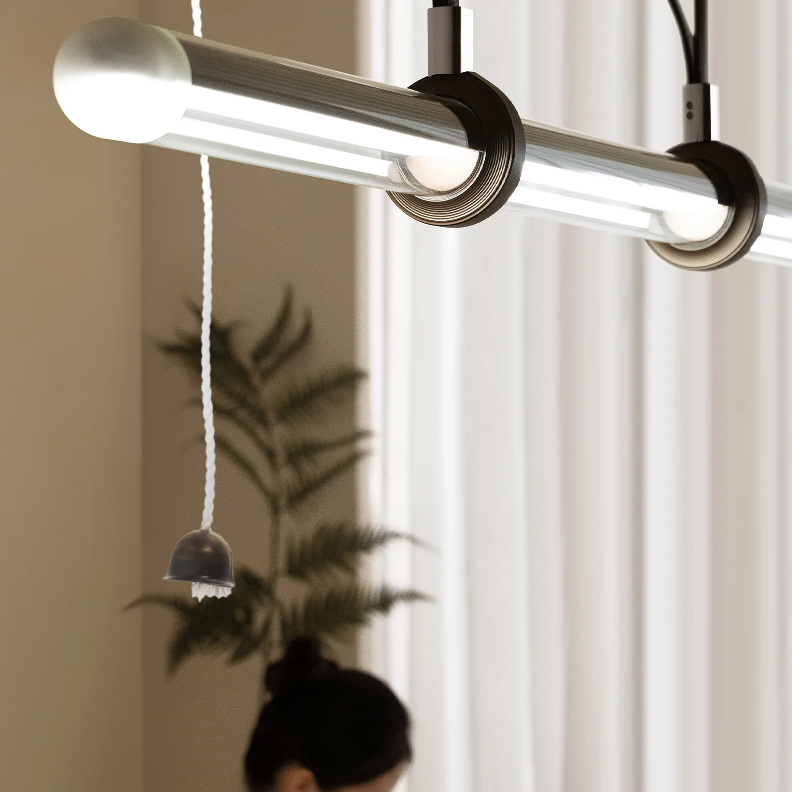 5 قطعة مقبض سحب الحبل التبديل تمديد لمروحة السقف ضوء سحب سلسلة سلسلة الحبل لتركيبات الإضاءة مروحة التحكم #1