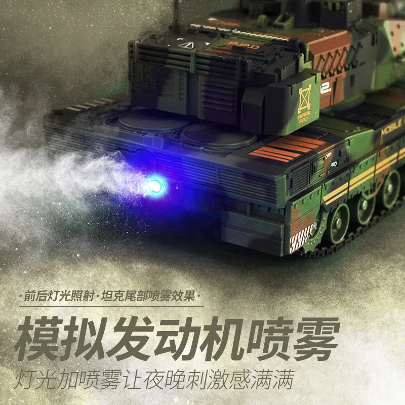 Zdalnie Sterowany Czołg Gąsienicowy Symulacja Bitwy Samochód Czołgowy Symulacja Strzyżenia Pancerz Pojazd Zdalnie Sterowany Zabawka Dla Dzieci
