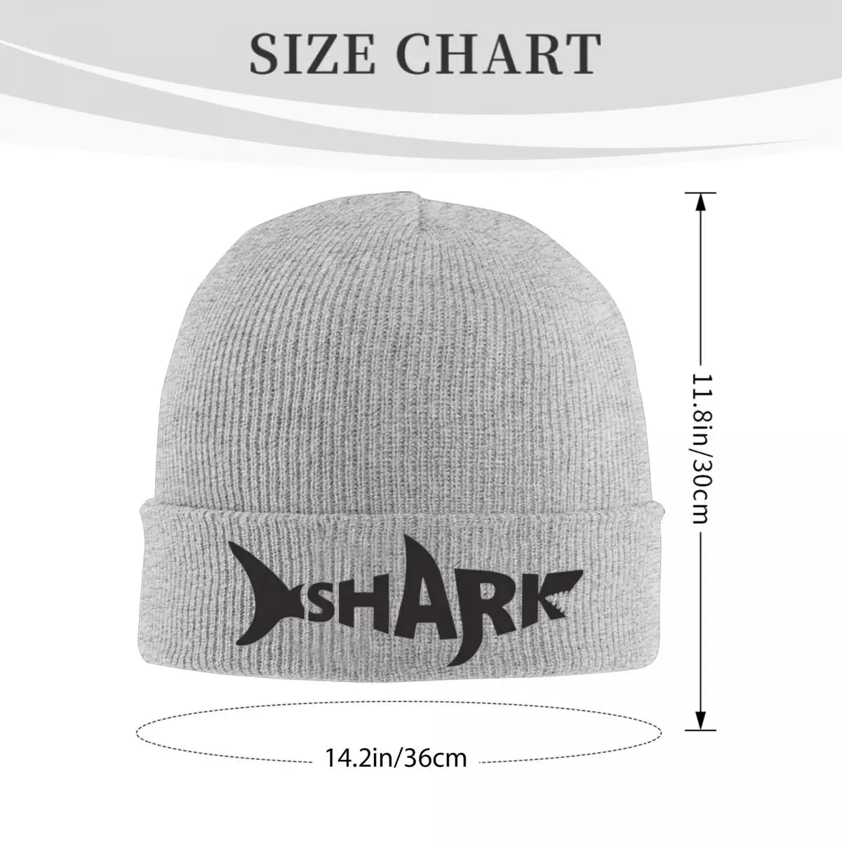 Sharks Bonnet Hats writing Beanie Hats Pattern Knit Hat Autumn Vintage Men Women Outdoor Sport Elastic Cap