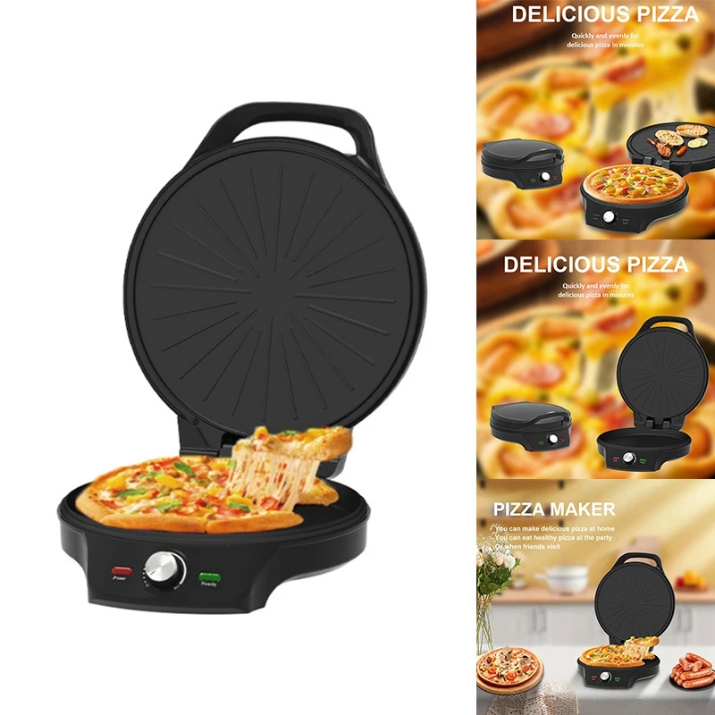 

32Cm Pizza Maker Breakfast Machine Non-Stick Sandwiches Double -Sided Heating Pizza Grill Home Pizza Machine