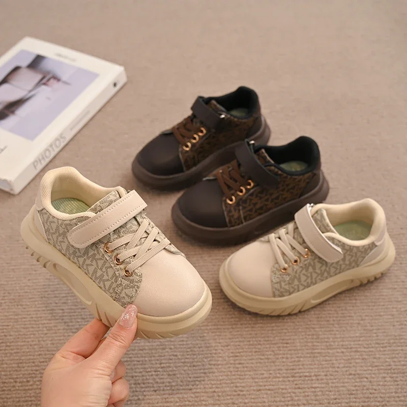 

2025 New Fashion Sneakers Soft Lightweight Baby Boys Sport Shoes Breathable Non Slip Toddler Kids Infant Casual Kids Shoes