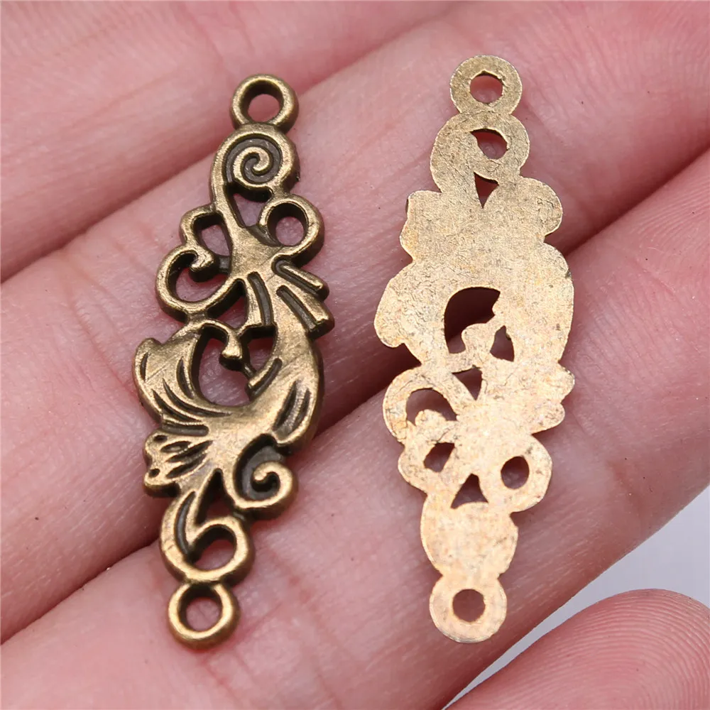 Jewelry Pendants Chinese Style Lucky Connector Charms Gift Couple Pendants 5pcs