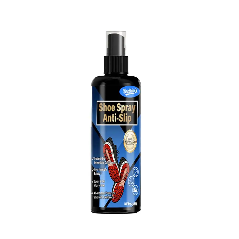Spray antidérapant pour chaussures, améliorant l'adhérence, 100 ml, liquide de sécurité sportive pour le basketball, le football, le tennis, le golf, la randonnée, les bottes, les baskets