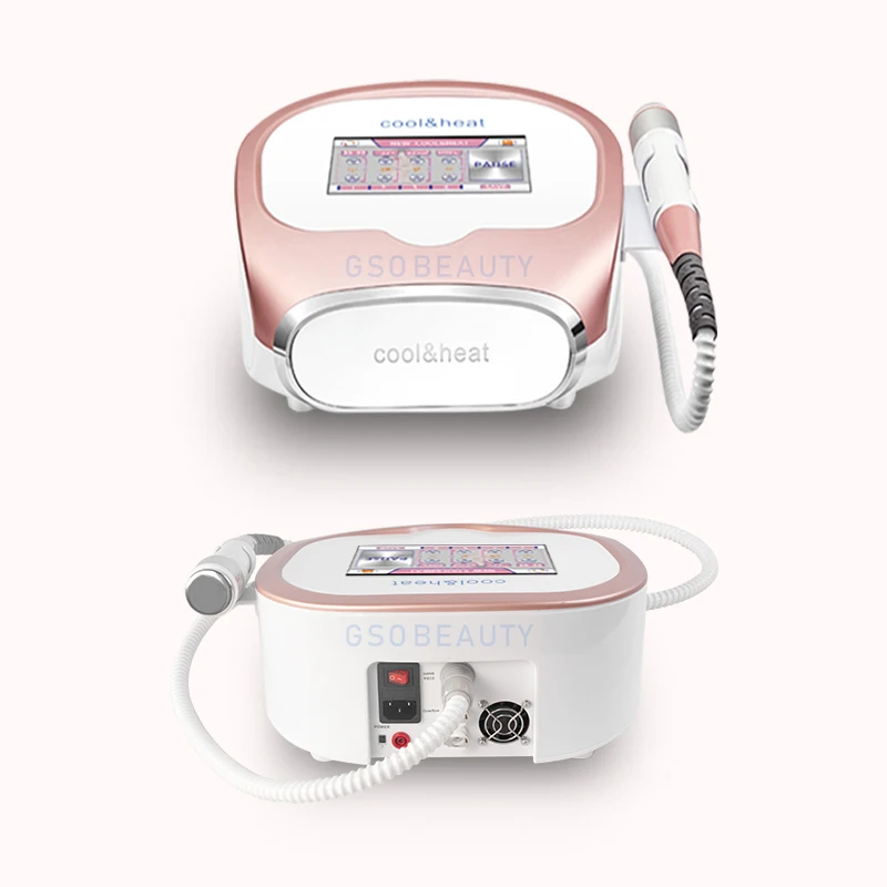 Portable Dcool D Cool Cold and Hot Electroporation Ion Cryo Facial Skin D-cool Machine Skin Cooling Freezing Machine