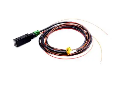 5Q0 035 726 E USB AMI Install Plug For VW CarPlay MDI MIB 2 DIS PRO UNIT RADIO USB AMI Install Socket Switch Button Harness