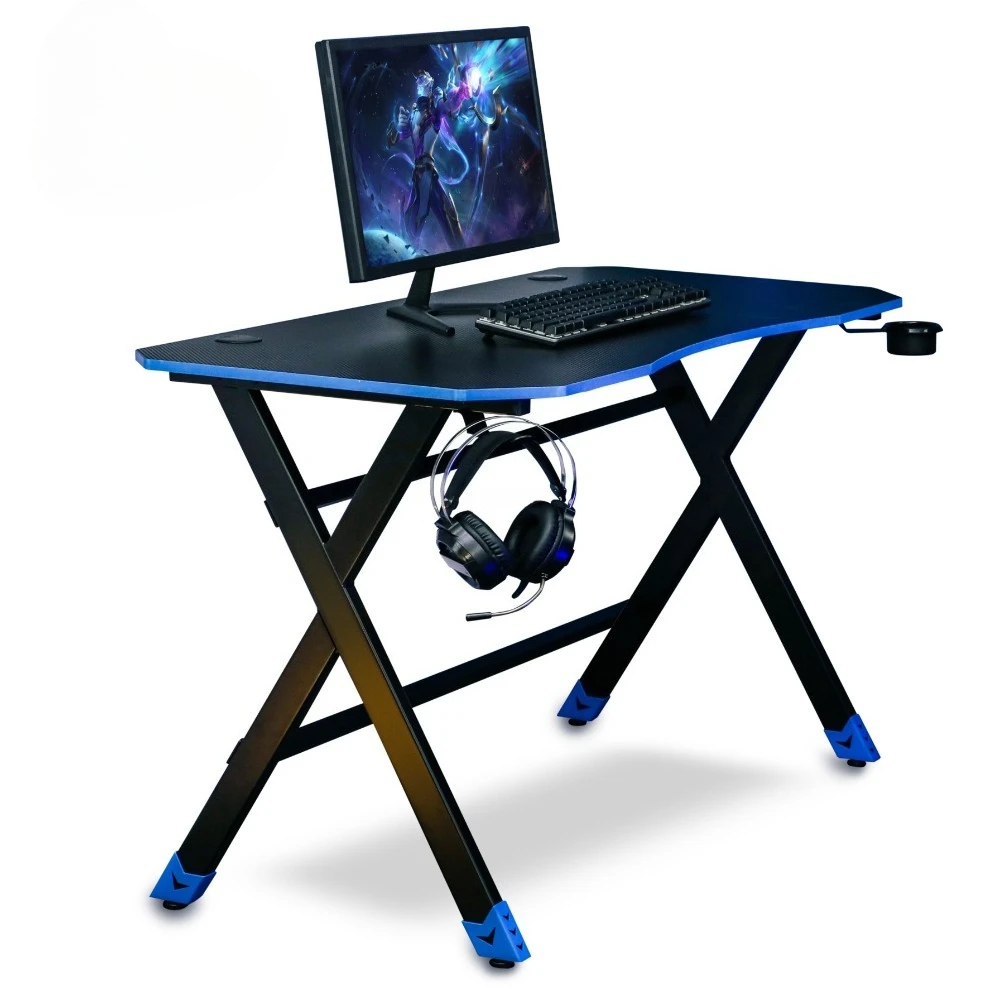 &c Gaming Desk - PC/Table Combo, Cable Management