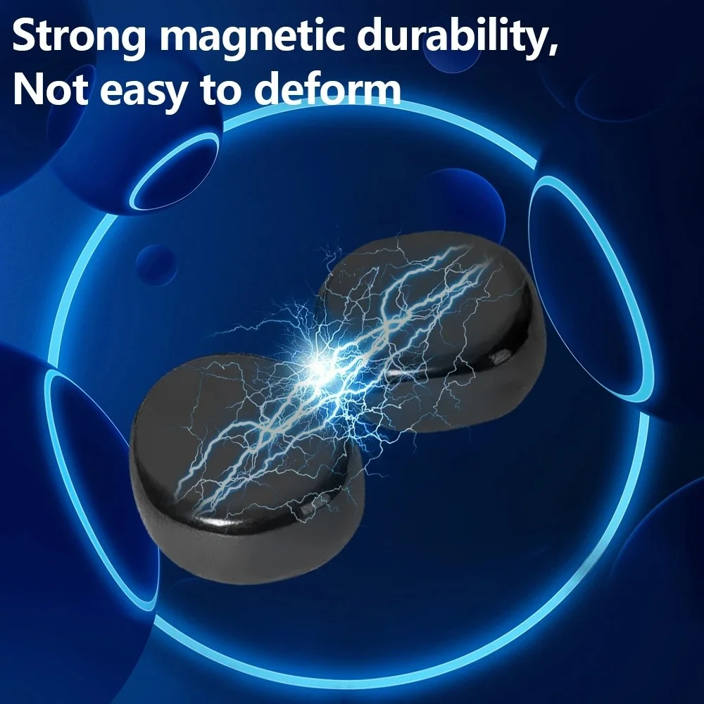 كتلة مغناطيسية متعددة الوظائف تخفيف التوتر والترفيه العلاج المغناطيسي مغناطيس الثلاجة حجر المغناطيسي المصقول الطبيعي #2