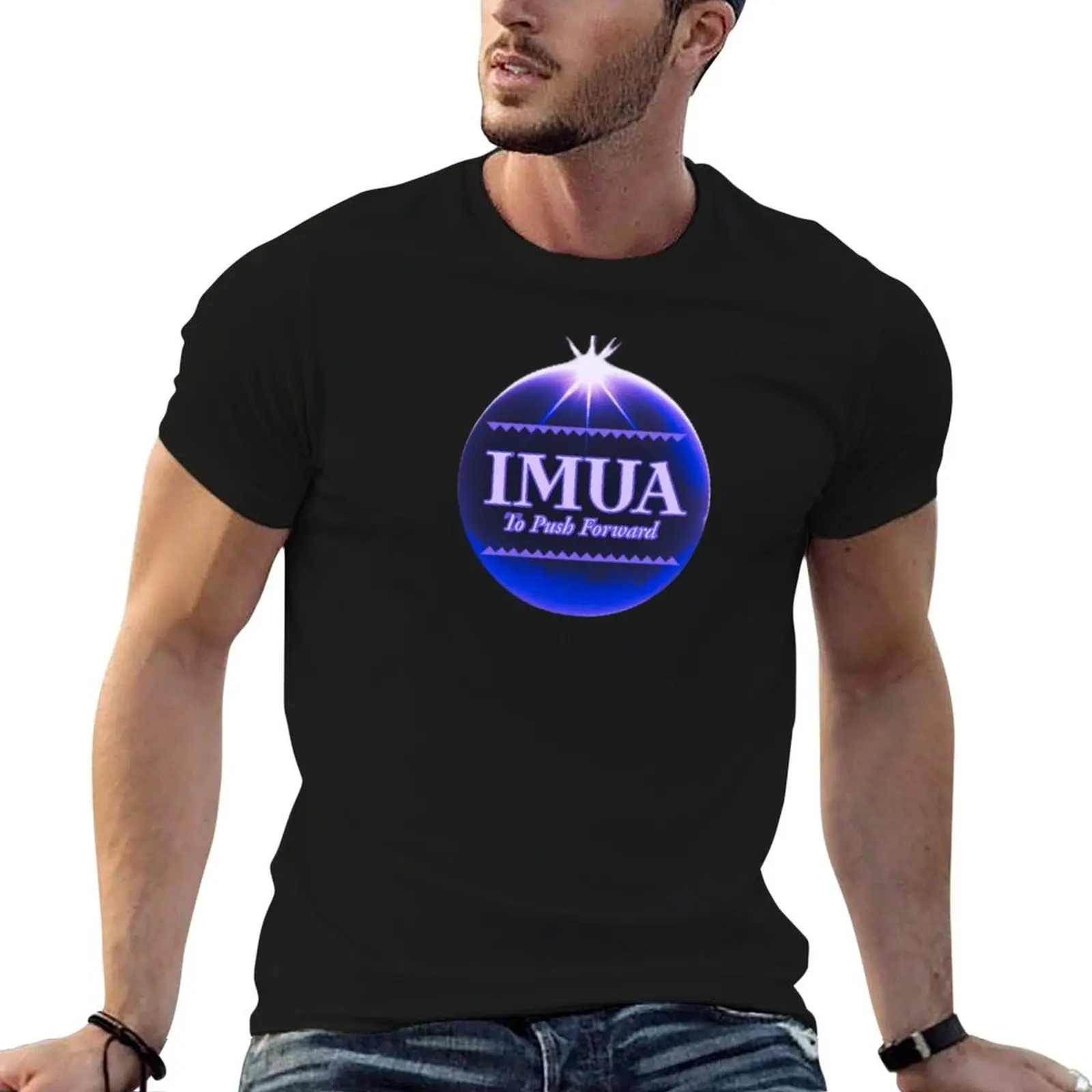 IMUA - To Push Forward - Eclipse T-Shirt t shirts with prints mens graphic t shirts t shirt for man T-shirt