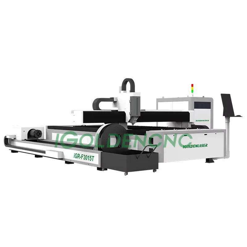 Maßgeschneiderte 1 kW – 6 kW Faserlaserschneidemaschine für Metallplatten und Rohre mit Ipg Raycus Max Source