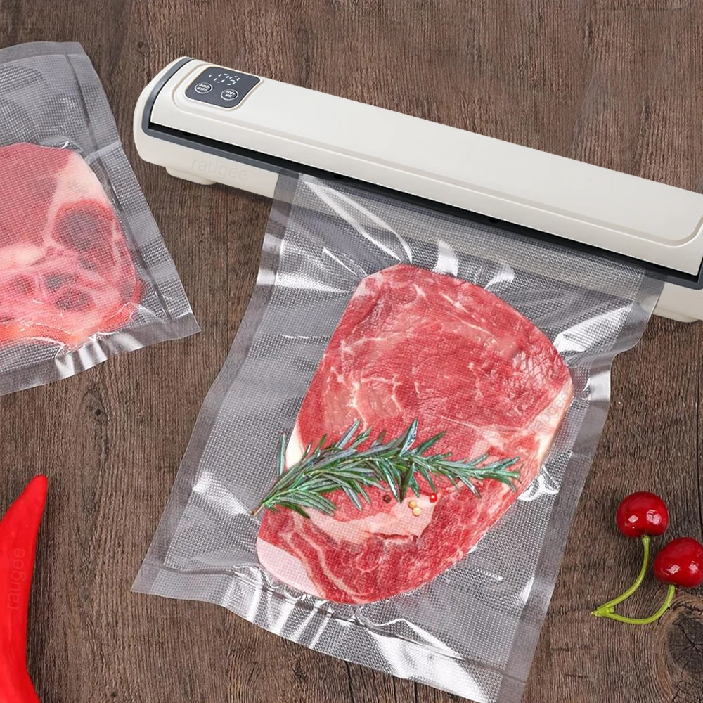 Vakuumverpackungsbeutel für die Lebensmittelaufbewahrung, BPA-frei, Küchenzubehör, Lebensmittel-Vakuumversiegelungsbeutel, 100 Stück, hält Lebensmittel frisch, Vakuumbeutel