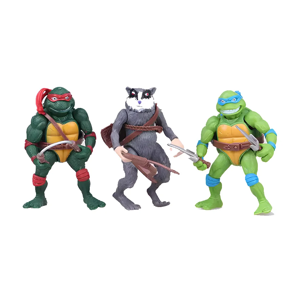 مجموعة شخصيات الرسوم المتحركة ميكي 2014 ليوناردو دافنشي ألعاب نموذج TMNT المنقولة