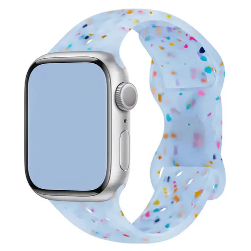 Sports Silicone Strap for Apple Watch Band Ultra 4 3 2 49mm 46mm 42mm 45mm 44mm 41mm Bracelet IWatch Series 12 11 10 9 8 7 6 SE3 - Image 27