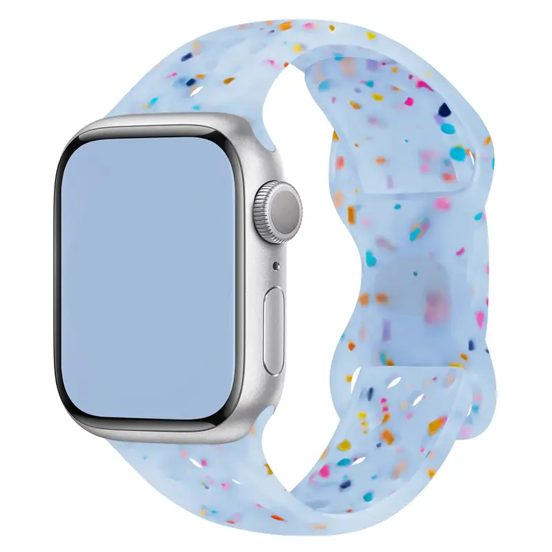 Sports Silicone Strap for Apple Watch Band Ultra 4 3 2 49mm 46mm 42mm 45mm 44mm 41mm Bracelet IWatch Series 12 11 10 9 8 7 6 SE3 - Image 27