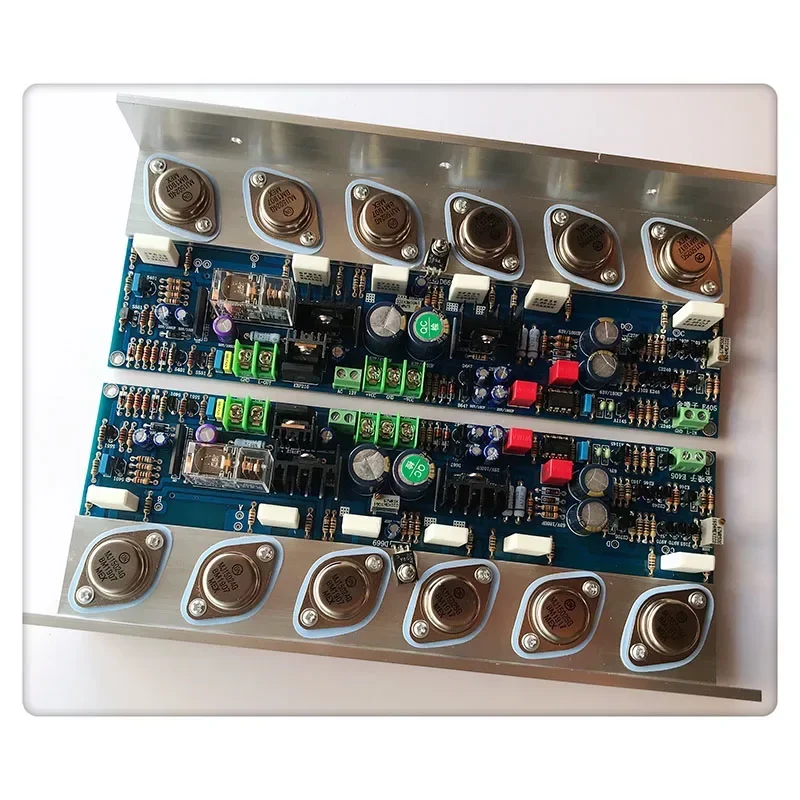 200w 1 Pair Accuphase E405 Power Amplifier Board High Power ON Transistor MJ15024G/MJ15025G Natural and Delicate Sound HIFI Amp