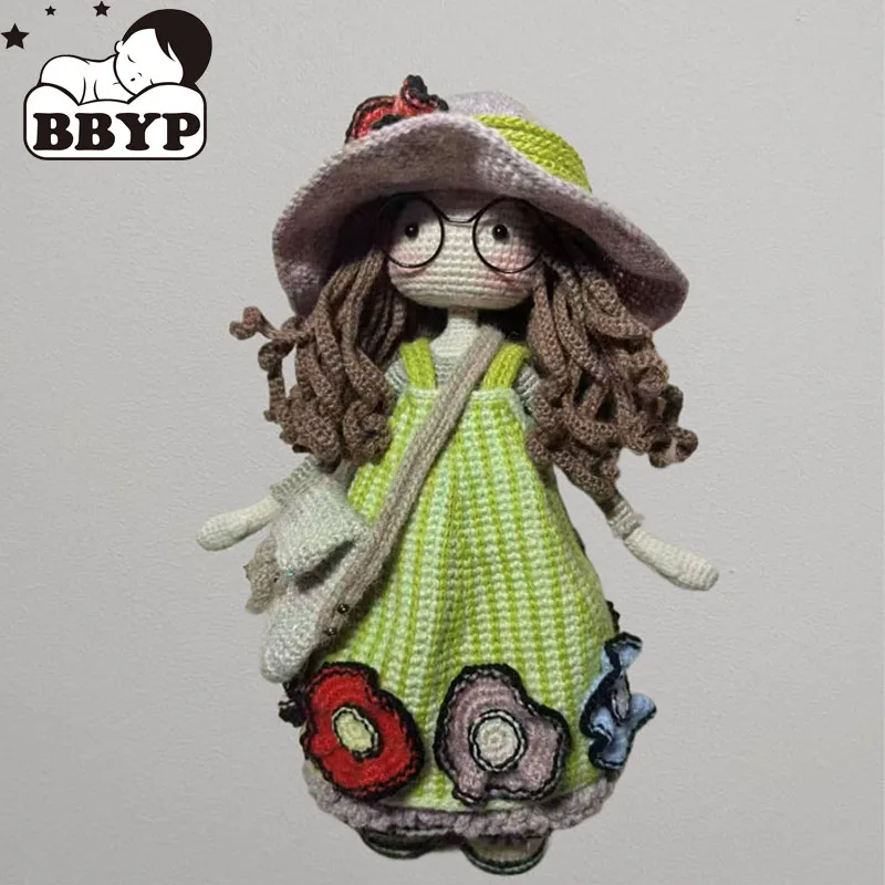

Handmade Knitting Doll Crochet Stina Girls Crochet Dolls For Home Accessories Pattern Craft Toy Ornaments