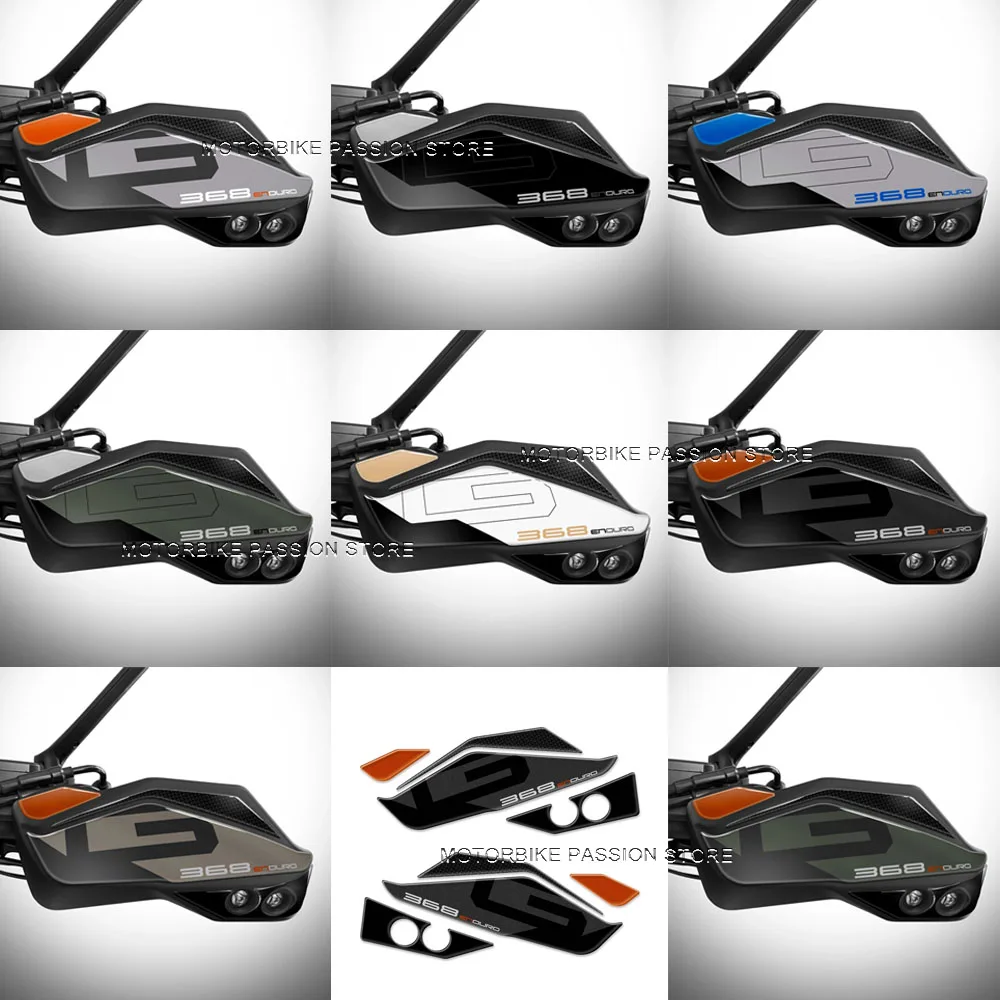 368g New Motorcycle Accessories Decals Sets hand guard Protection Front mudguard Sticker Decor For Zontes 368G 368 G 2025-2026