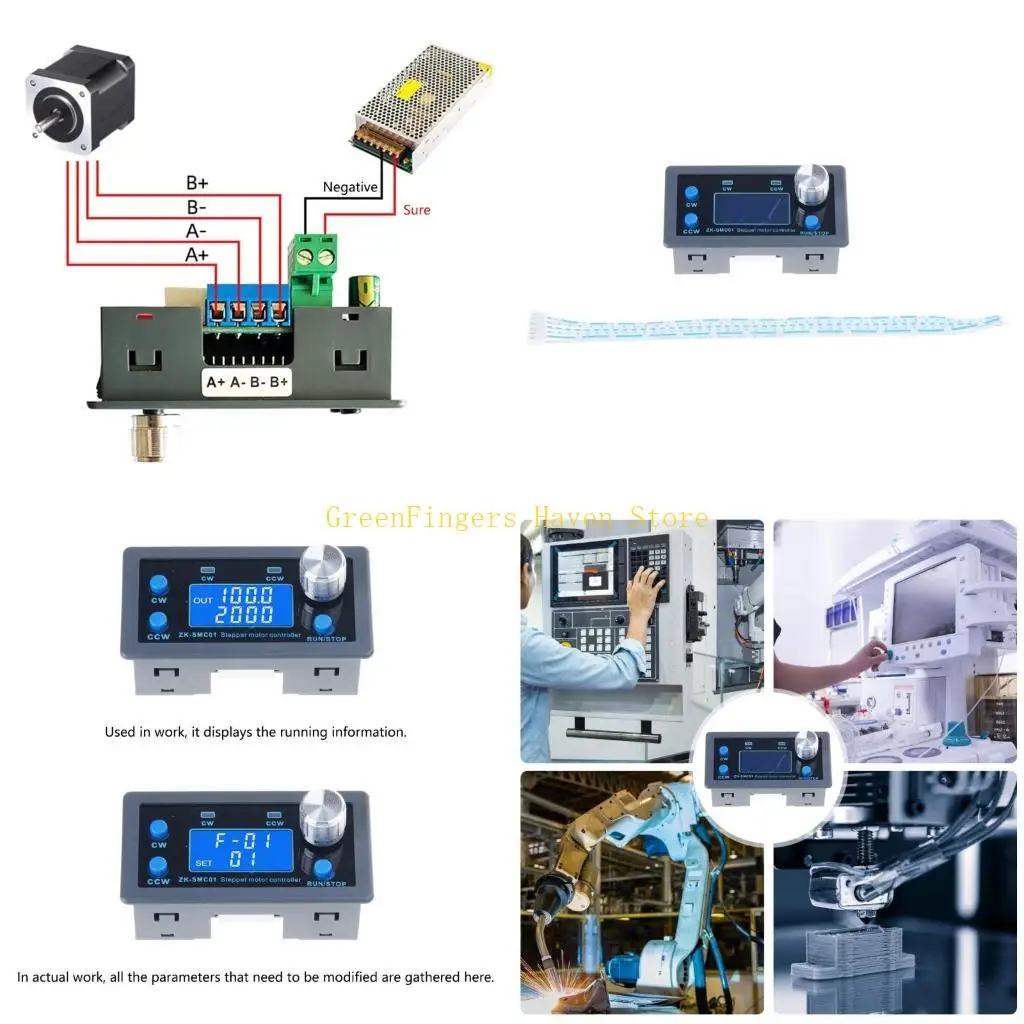 F68D Single Motor Control Module Adjustable Speed Distance Delay Setting Multiple Preset Type For Industrial Use