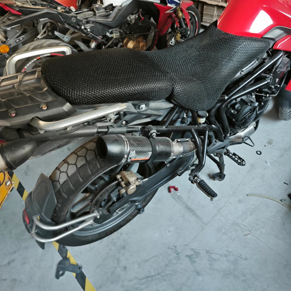 Triumph Tiger用モーターサイクルシートカバー,サーマルクッション,断熱保護,2010-2020